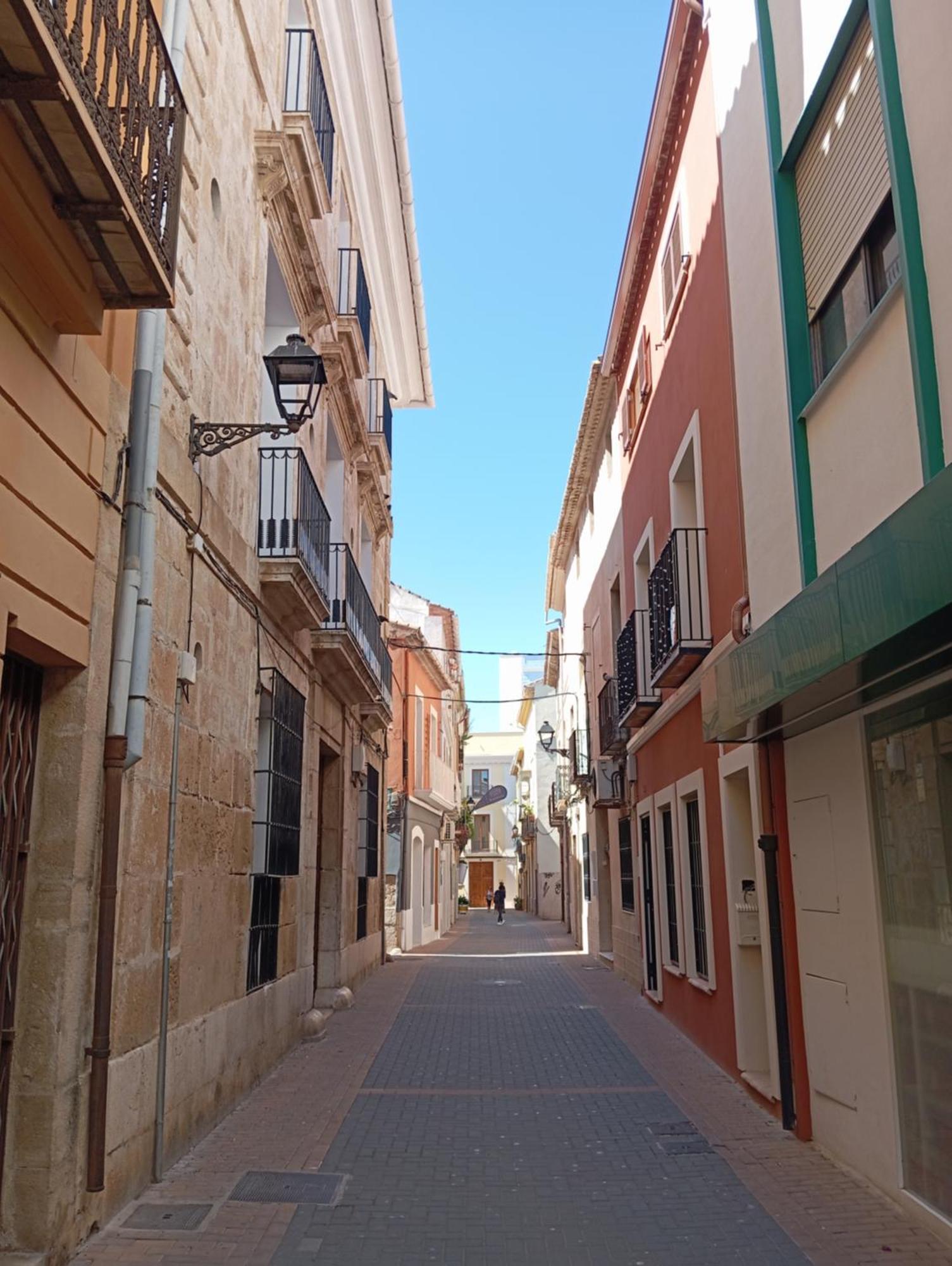 Appartamento Casa El Angel Loft Denia Centro Con Parking Esterno foto